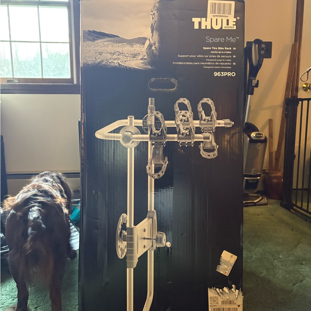 Thule Spare Me 963PRO Bike Rack in Silver